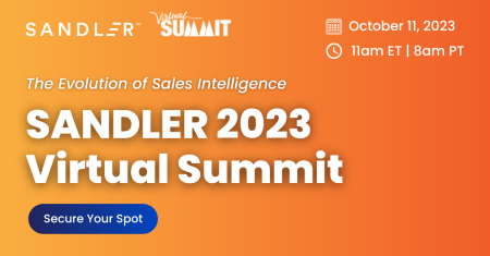 2023 Sandler Virtual Summit promo image